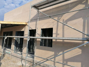 Revêtement extérieur en fibrociment pour un projet de maison de 191 mètres carrés à Sibiu thumbnail