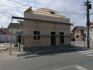Revêtement extérieur en fibrociment pour un projet de maison de 191 mètres carrés à Sibiu thumbnail