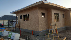 Revêtement extérieur en OSB pour un projet clé en main de 72 mètres carrés thumbnail