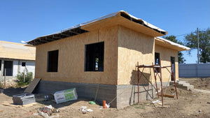 Revêtement extérieur en OSB pour un projet clé en main de 72 mètres carrés thumbnail