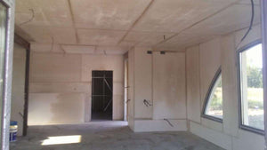 Revêtement intérieur en oxyde de magnésium pour un projet de maison métallique à Saftica thumbnail