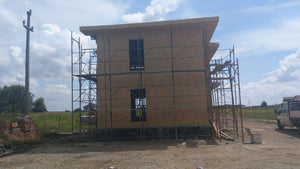 Revêtement extérieur en OSB pour un projet de maison de 190 mètres carrés thumbnail