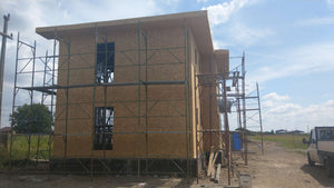 Revêtement extérieur en OSB pour un projet de maison de 190 mètres carrés thumbnail