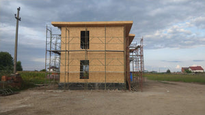 Revêtement extérieur en OSB pour un projet de maison de 190 mètres carrés thumbnail
