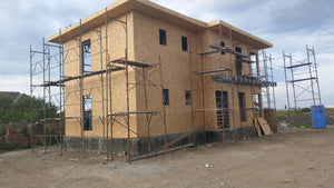Revêtement extérieur en OSB pour un projet de maison de 190 mètres carrés thumbnail