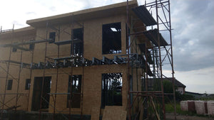 Revêtement extérieur en OSB pour un projet de maison de 190 mètres carrés thumbnail