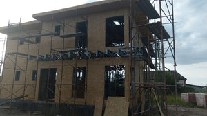 Revêtement extérieur en OSB pour un projet de maison de 190 mètres carrés thumbnail