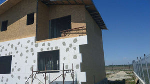 Projet de système d'isolation thermique pour une maison en structure métallique à Domnesti thumbnail