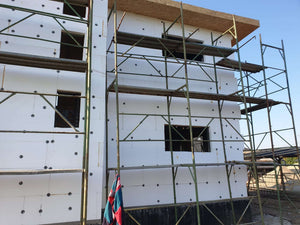 Revêtement extérieur en polystyrène expansé pour un projet de maison de 190 mètres carrés thumbnail