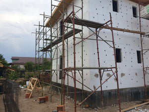 Revêtement extérieur en polystyrène expansé pour un projet de maison de 190 mètres carrés thumbnail