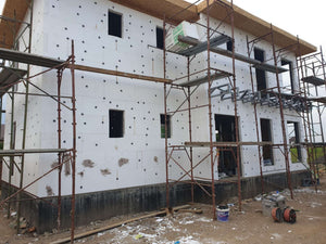 Revêtement extérieur en polystyrène expansé pour un projet de maison de 190 mètres carrés thumbnail