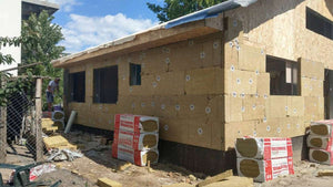 Revêtement en laine de basalte pour un projet de maison métallique à Craiova thumbnail