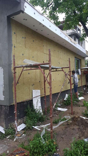 Revêtement en laine de basalte pour un projet de maison métallique à Craiova thumbnail