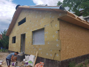Revêtement en laine de basalte pour un projet de maison métallique à Craiova thumbnail