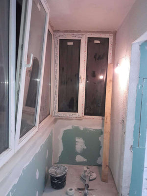 Revêtement intérieur des salles de bains d'un appartement de 120 mètres carrés à Baneasa thumbnail
