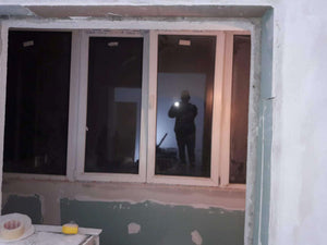 Revêtement intérieur des salles de bains d'un appartement de 120 mètres carrés à Baneasa thumbnail