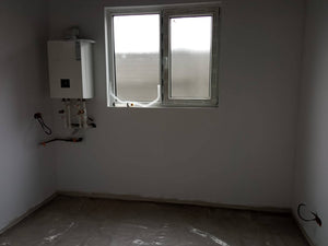Revêtement intérieur en plaques de plâtre résistant au feu et à l'acoustique pour une halle métallique thumbnail