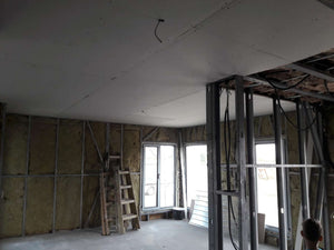 Revêtement des murs intérieurs pour un projet de maison de 190 mètres carrés thumbnail