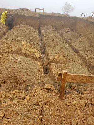 Plantation de paliers dans la tranchée pour un projet de restaurant de 620 mètres carrés à Brasov thumbnail