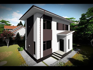 Maison en Ossature Métallique Modern 2 Niveaux 120m2 076 - video facade maison thumbnail