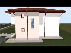 Grande Maison en Ossature Métallique à Étage 5 Chambres 003 - video facade maison moderne thumbnail