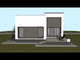 Maison à Ossature Métallique 300 m2 Toit Plat Plain Pied 027 - video facade moderne maison