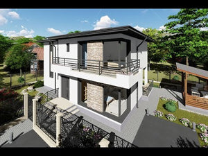 Maison ossature métallique 190-080 thumbnail