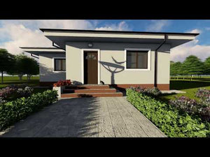 Petite Maison Ossature Métallique Rez De Chaussée 70 m2 033 - facade maison video thumbnail