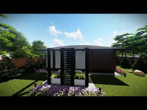 Maison Ossature Métallique 110 m2 3 Chambres Plain Pied 044 - video maison extérieur thumbnail