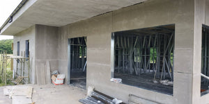Projet de maison de 320 mètres carrés à Snagov, revêtement des murs extérieurs en fibrociment thumbnail