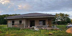 Projet de maison de 320 mètres carrés à Snagov, revêtement des murs extérieurs en fibrociment thumbnail