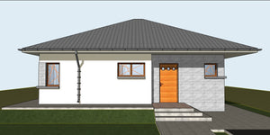 Construction d'une maison de plain-pied de 120 mètres carrés à Braila, coffrage et armature de la fondation thumbnail