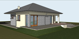 Construction d'une maison de plain-pied de 120 mètres carrés à Braila, coffrage et armature de la fondation thumbnail
