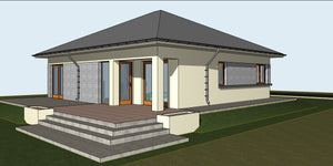 Construction d'une maison de plain-pied de 120 mètres carrés à Braila, coffrage et armature de la fondation thumbnail