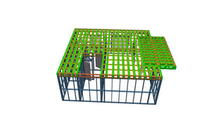 Revêtement extérieur en fibrociment pour une maison sur structure métallique thumbnail