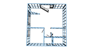 Revêtement extérieur en fibrociment pour une maison sur structure métallique thumbnail