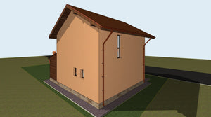 Revêtement extérieur en fibrociment pour une maison sur structure métallique thumbnail