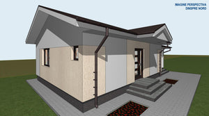 Couler une plaque de fondation pour une maison sur charpente métallique à Ialomița thumbnail