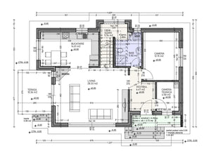Application d'une feuille anticondensation et de lambris en bois sur le toit d'une maison métallique thumbnail