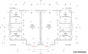 Coffrage de la fondation pour la maison duplex en métal et excavation pour la clôture périphérique thumbnail