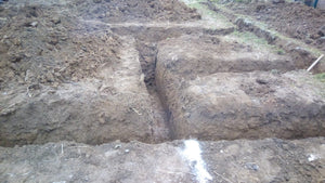 Projet de maison à Snagov de 162 mètres carrés, traçage et excavation des fondations thumbnail