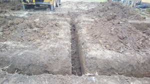 Projet de maison à Snagov de 162 mètres carrés, traçage et excavation des fondations thumbnail