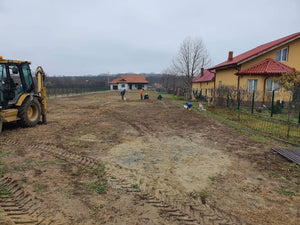 Projet de maison à Snagov de 162 mètres carrés, traçage et excavation des fondations thumbnail