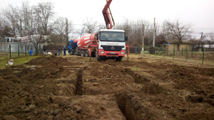 Projet de maison à Snagov de 162 mètres carrés, traçage et excavation des fondations thumbnail