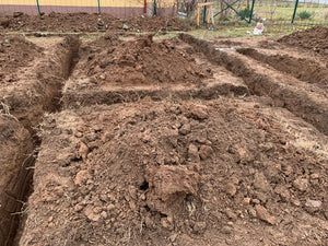 Projet de maison à Snagov de 162 mètres carrés, traçage et excavation des fondations thumbnail
