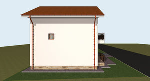 Projet de maison de plain-pied et à l'étage de 137 mètres carrés dans le département de Brăila thumbnail