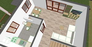 Projet de maison de plain-pied et à l'étage de 137 mètres carrés dans le département de Brăila thumbnail
