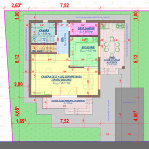 Projet de maison de plain-pied et à l'étage de 137 mètres carrés dans le département de Brăila thumbnail
