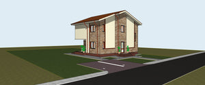 Projet de maison de plain-pied et à l'étage de 171 mètres carrés à Snagov, dans le département d'Ilfov thumbnail