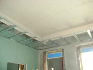 Projet de construction de plafonds et de corniches en plâtre cartonné thumbnail